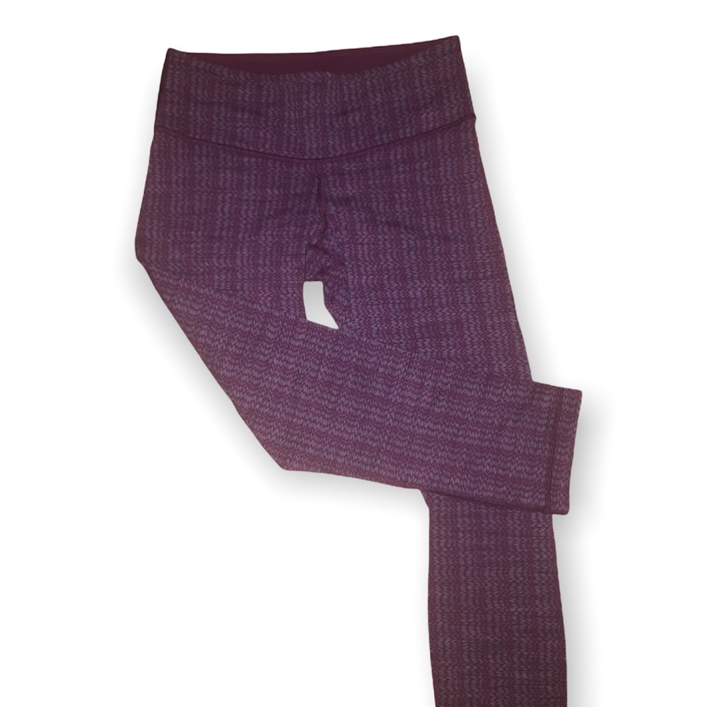 Purple Lululemon Crop Leggings